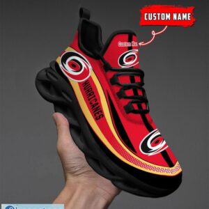 NHL Carolina Hurricanes Sneakers Clunky Max Soul Shoes Men Women Team Shoes Product Photo 4