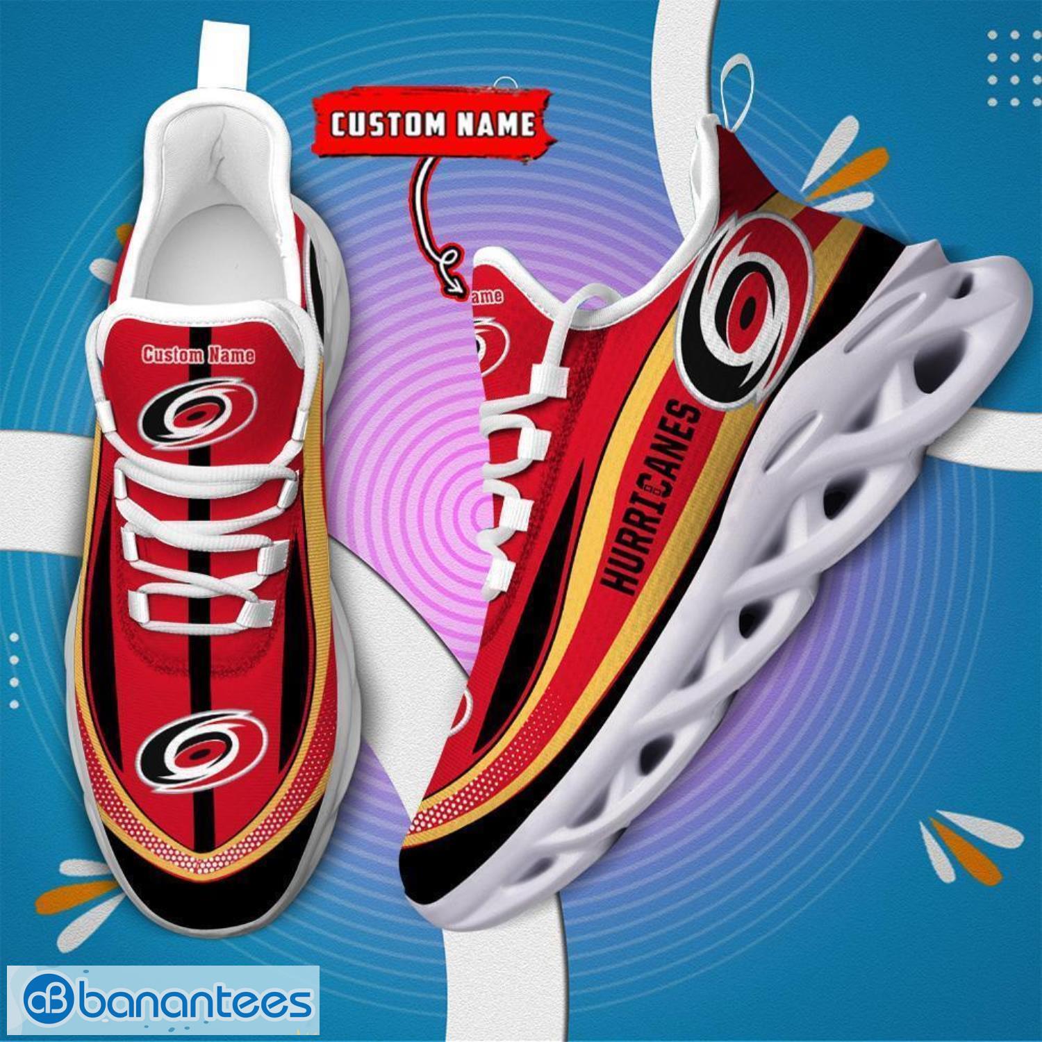nhl carolina hurricanes sneakers clunky max soul shoes men women team shoes image NHL Carolina Hurricanes Sneakers Clunky Max Soul Shoes Men Women Team Shoes Product Photo 1
