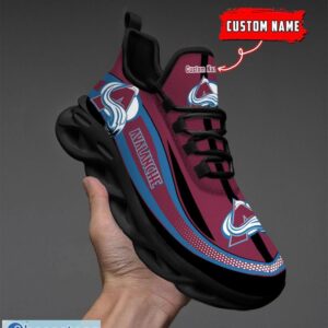NHL Colorado Avalanche Sneakers Clunky Max Soul Shoes Men Women Team Shoes Product Photo 4
