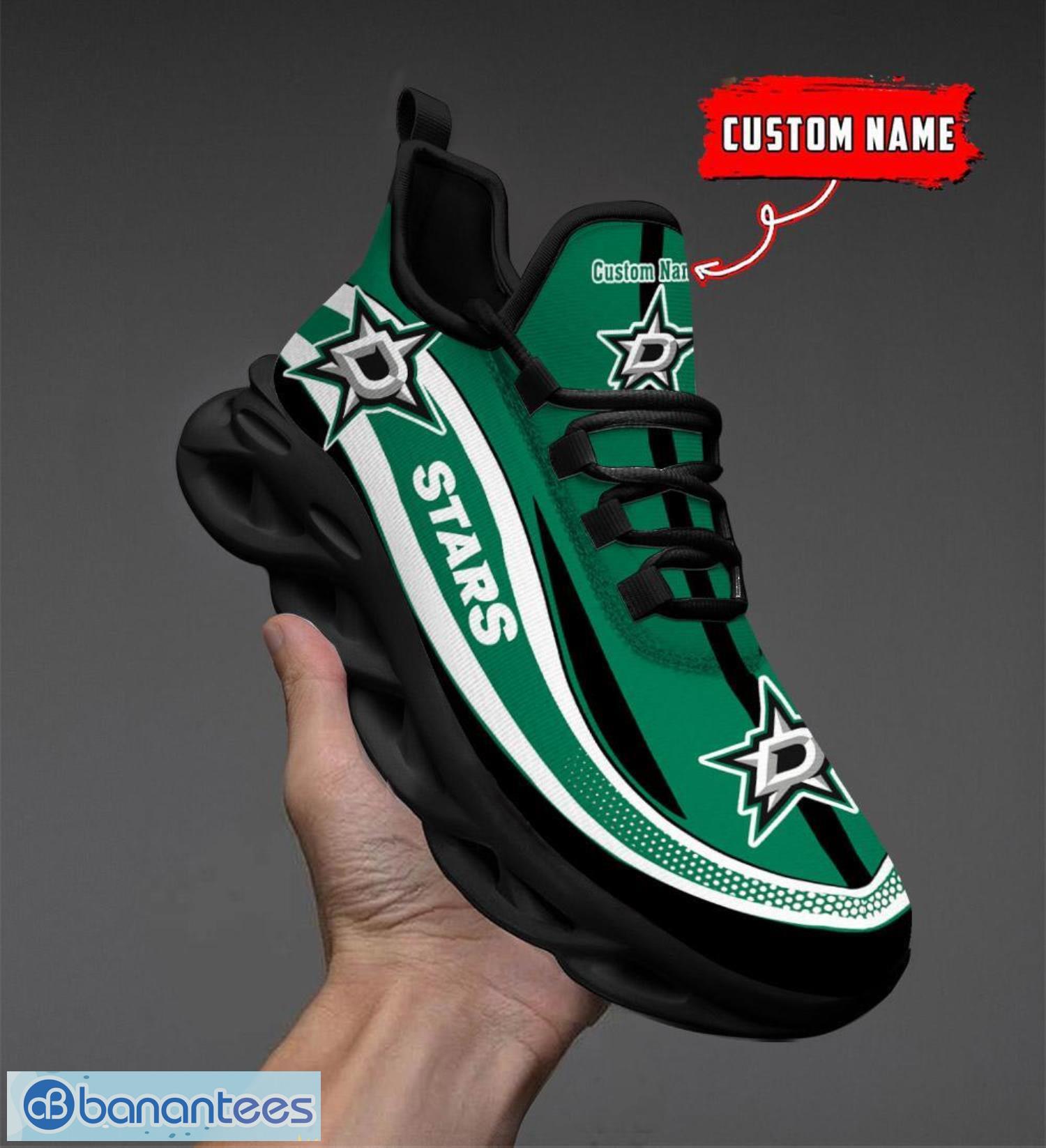nhl dallas stars sneakers clunky max soul shoes men women team shoes 3 image NHL Dallas Stars Sneakers Clunky Max Soul Shoes Men Women Team Shoes Product Photo 4