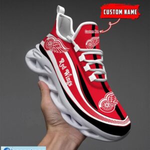 NHL Detroit Red Wings Sneakers Clunky Max Soul Shoes Men Women Team Shoes Product Photo 5