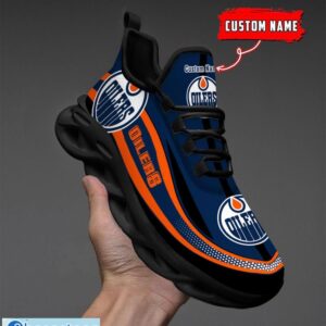 NHL Edmonton Oilers Sneakers Clunky Max Soul Shoes Men Women Team Shoes Product Photo 4