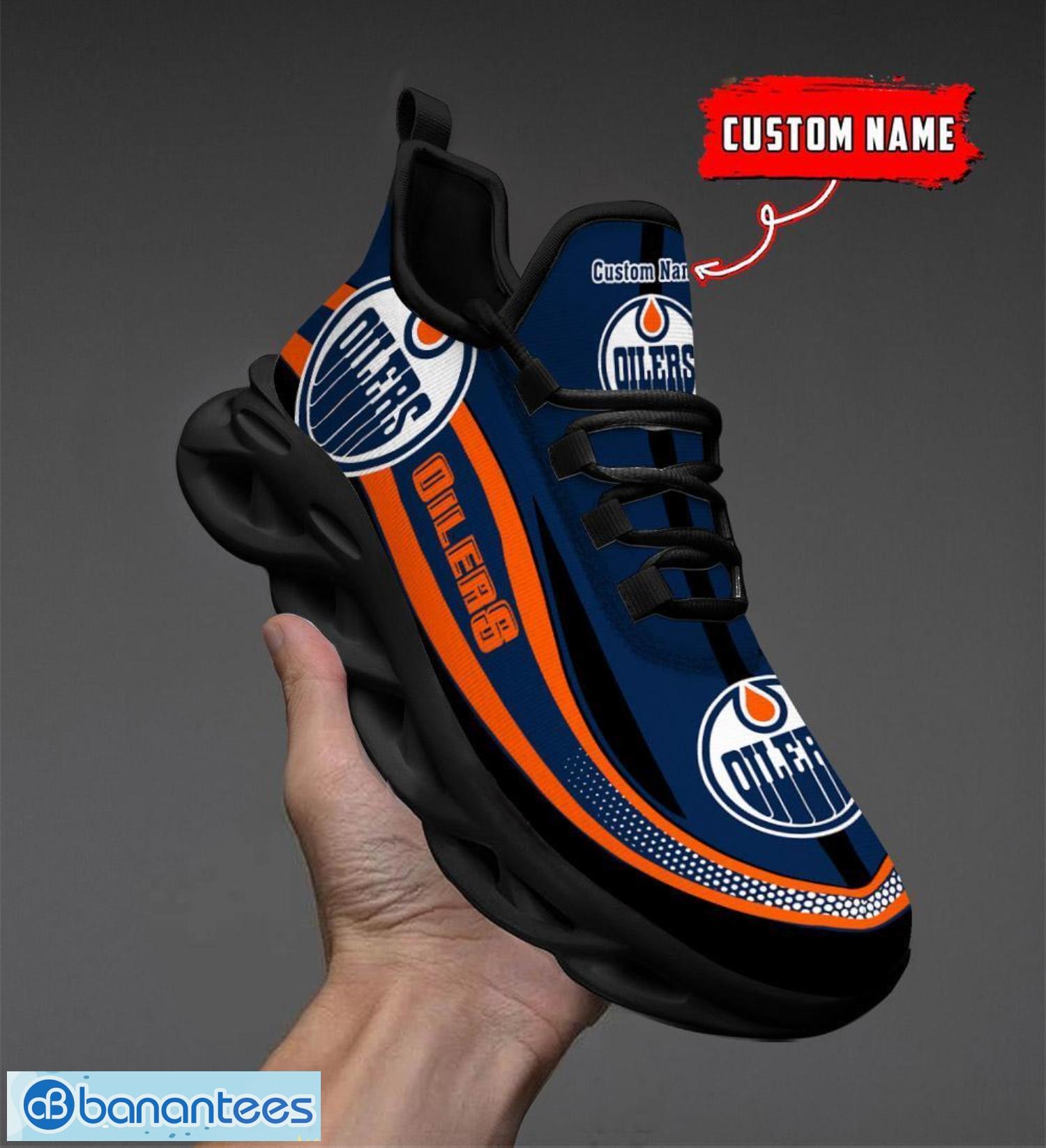 nhl edmonton oilers sneakers clunky max soul shoes men women team shoes 3 image NHL Edmonton Oilers Sneakers Clunky Max Soul Shoes Men Women Team Shoes Product Photo 4