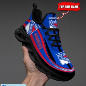 NHL New York Rangers Sneakers Clunky Max Soul Shoes Men Women Team Shoes Product Photo 4