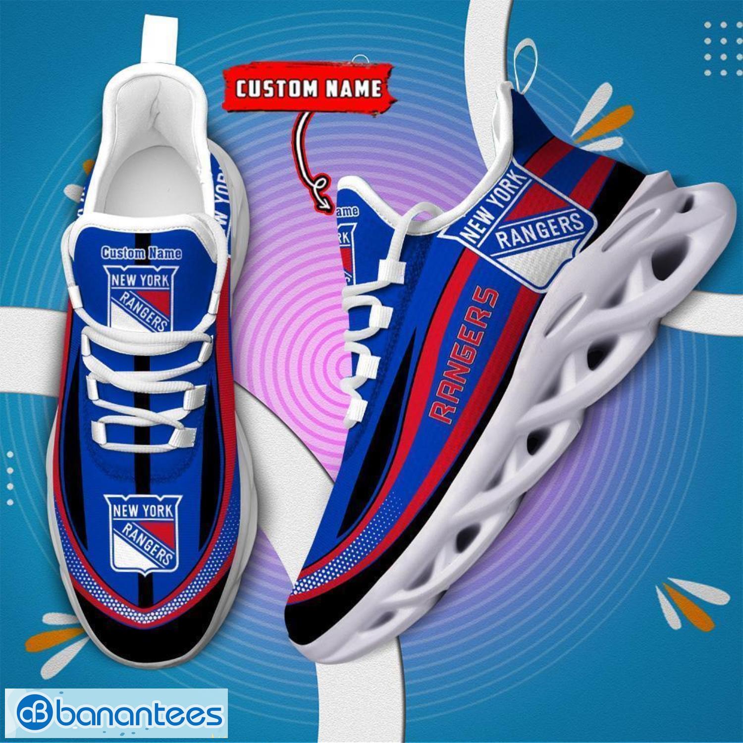 nhl new york rangers sneakers clunky max soul shoes men women team shoes image NHL New York Rangers Sneakers Clunky Max Soul Shoes Men Women Team Shoes Product Photo 1