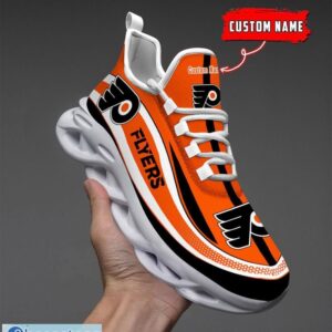 NHL Philadelphia Flyers Sneakers Clunky Max Soul Shoes Men Women Team Shoes Product Photo 5