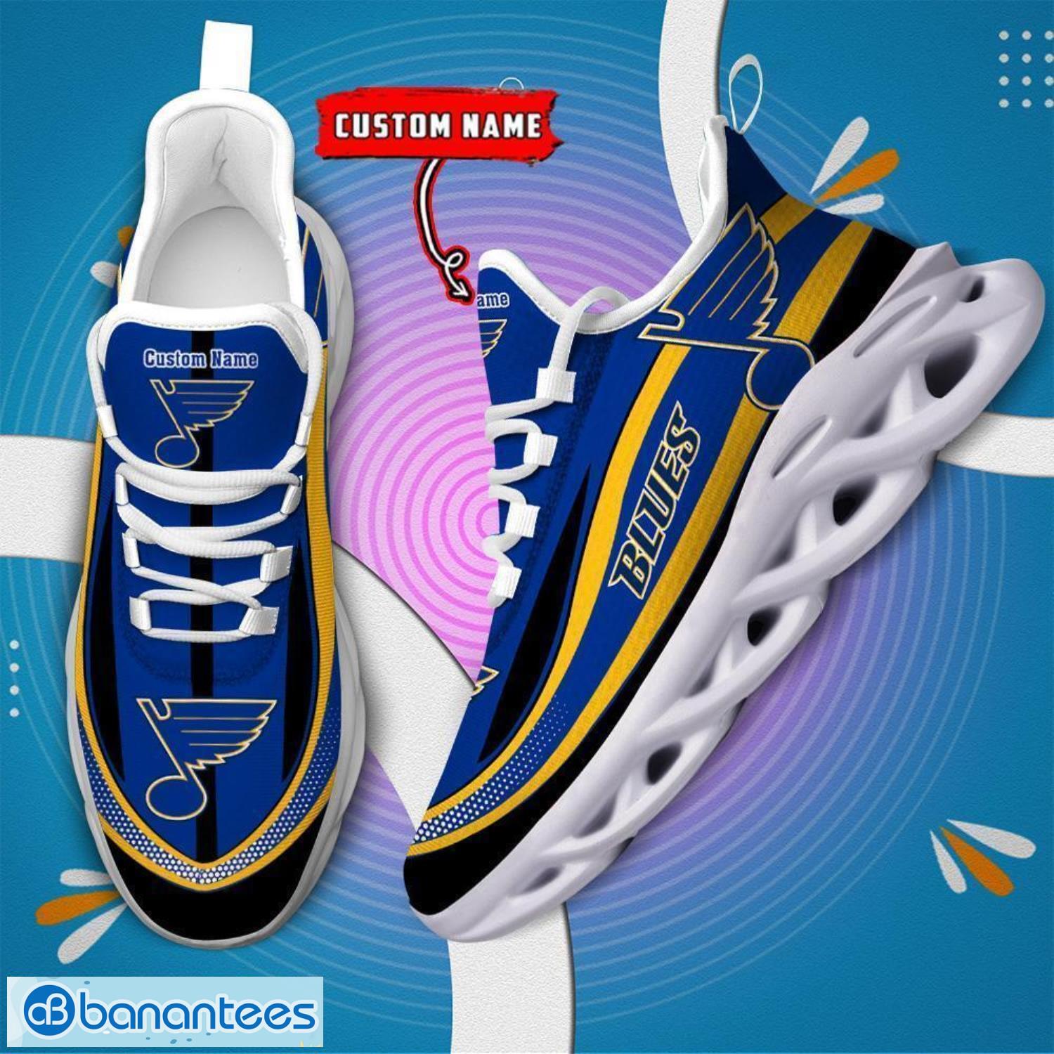 nhl st louis blues sneakers clunky max soul shoes men women team shoes image NHL St. Louis Blues Sneakers Clunky Max Soul Shoes Men Women Team Shoes Product Photo 1