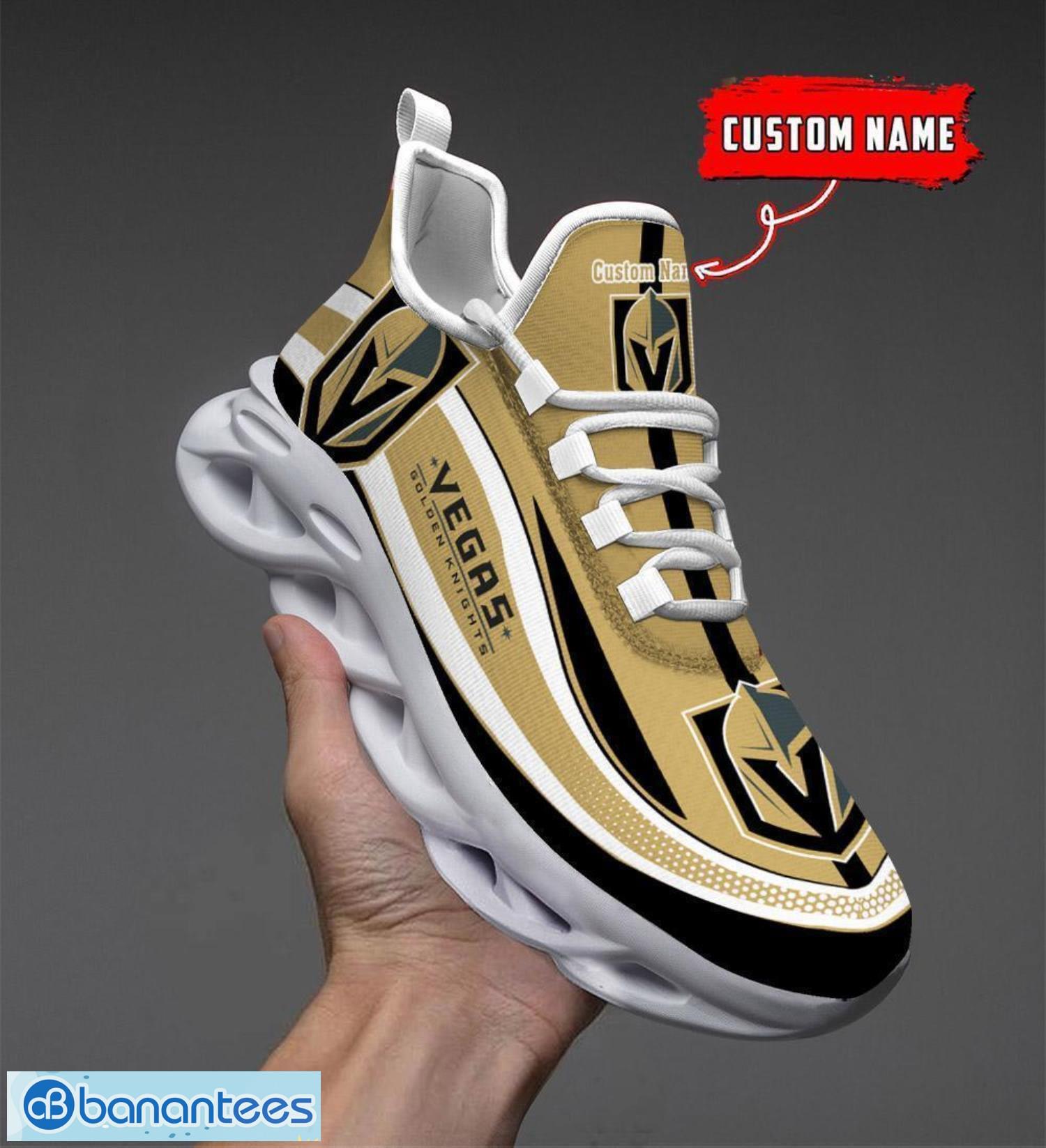 nhl vegas golden knights sneakers clunky max soul shoes men women team shoes 4 image NHL Vegas Golden Knights Sneakers Clunky Max Soul Shoes Men Women Team Shoes Product Photo 5