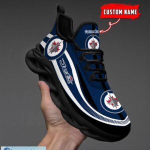 NHL Winnipeg Jets Sneakers Clunky Max Soul Shoes Men Women Team Shoes Product Photo 4