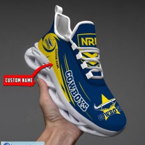 North Queensland Cowboys Personalized Name Gift Max Soul Shoes Men Women Team Shoes Product Photo 2