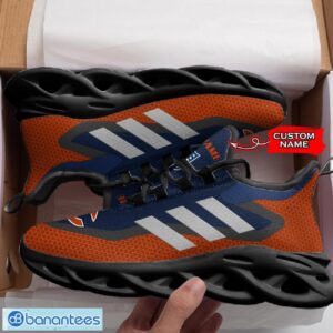 Chicago Bears NFL Max Soul Shoes Sneakers Custom Name Big Striped Sneakers For Fans Product Photo 4