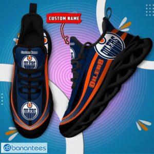 NHL Edmonton Oilers Sneakers Clunky Max Soul Shoes Men Women Team Shoes Product Photo 6