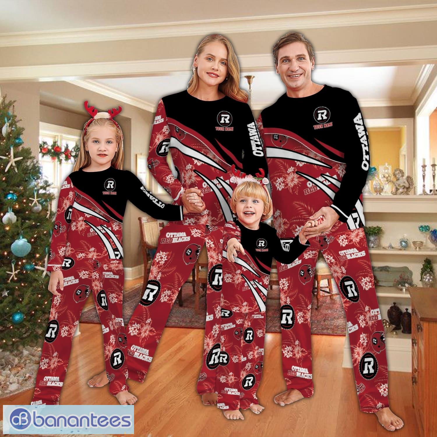ottawa redblacks logo team pajamas set gift family image Ottawa RedBlacks Logo Team Pajamas Set Gift Family - Ottawa RedBlacks Logo Team Pajamas Set Gift Family