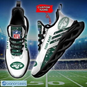 New York Jets NFL Max Soul Shoes Sneakers Custom Name All Printed Logo Team For Fans Product Photo 3