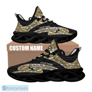 Personalized Camo Design NCAA Wake Forest Demon Deacons Max Soul Shoes Recognition Chunky Sneaker - NCAA Wake Forest Demon Deacons Chunky Sneakers Camo Personalized Style 2