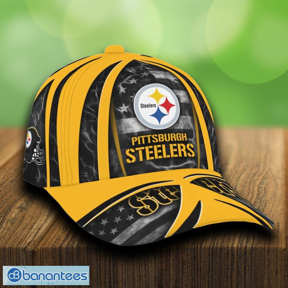pittsburgh steelers usa flag patriotic cap hat print independence day for fans image Pittsburgh Steelers USA Flag Patriotic Cap & Hat Print Independence Day For Fans - Pittsburgh Steelers USA Flag Patriotic Cap_1