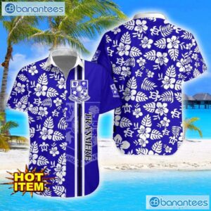 Tranmere Rovers Turtle Flower Pattern Aloha Hawaiian Shirt And Shorts Beach Set For Men And Women Product Photo 1
