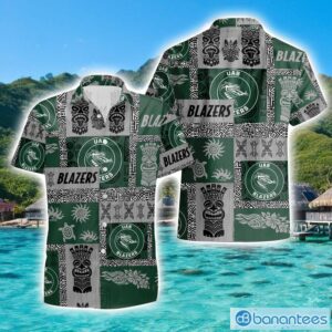 UAB Blazers Tiki Vintage Patterns Hawaiian Shirt Summer Gift Product Photo 1