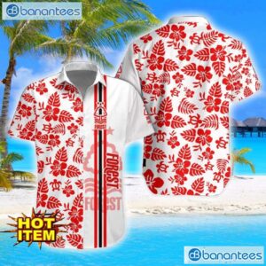 Nottingham Forest F.C Turtle Flower Pattern Aloha Hawaiian Shirt And Shorts Beach Set For Men And Women Product Photo 1