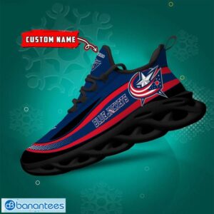 NHL Columbus Blue Jackets Sneakers Clunky Max Soul Shoes Men Women Team Shoes Product Photo 2