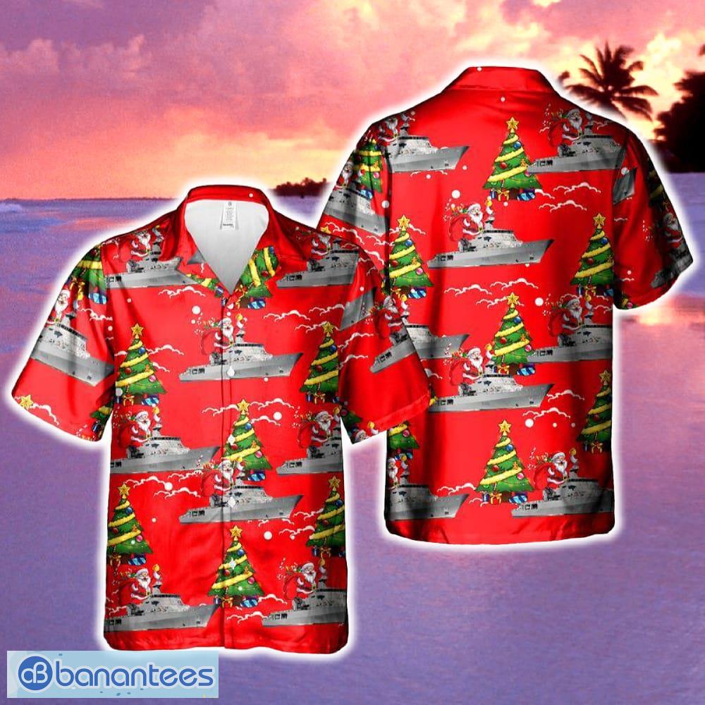 royal new zealand navy rnzn hmnzs otago p148 christmas hawaiian shirt tropical summer image Royal New Zealand Navy RNZN HMNZS Otago (P148) Christmas Hawaiian Shirt Tropical Summer - Royal New Zealand Navy RNZN HMNZS Otago (P148) Christmas Hawaiian Shirt Tropical Summer