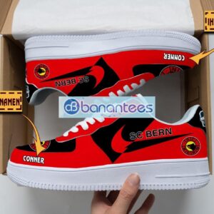 SC Bern Air Force Shoes Custom Name Gift For Fans AF1 Sneakers Product Photo 1