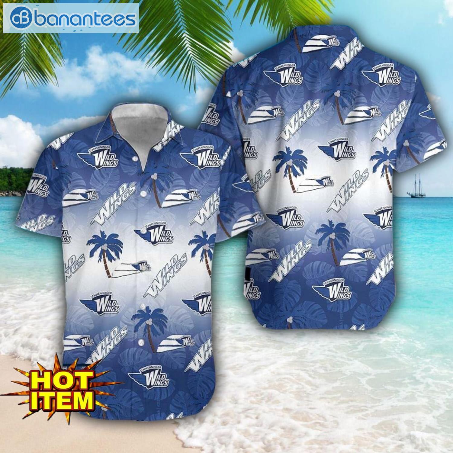 schwenninger wild wings hawaii 3d printing tropical hawaiian shirt for men and women beach summer gift image Schwenninger Wild Wings Hawaii 3D Printing Tropical Hawaiian Shirt For Men And Women Beach Summer Gift Product Photo 1