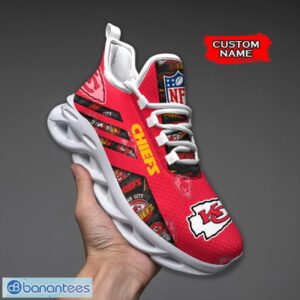 Kansas City Chiefs NFL Max Soul Shoes Sneakers Custom Name All Printed Logo Team For Fans Product Photo 1