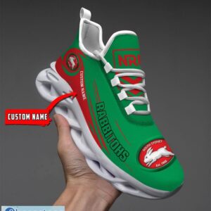 South Sydney Rabbitohs Personalized Name Gift Max Soul Shoes Men Women Team Shoes Product Photo 2