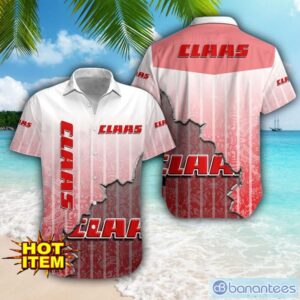 Claas Logo Broken Wall Printed 3D Hawaiian Shirt For Fans Product Photo 1