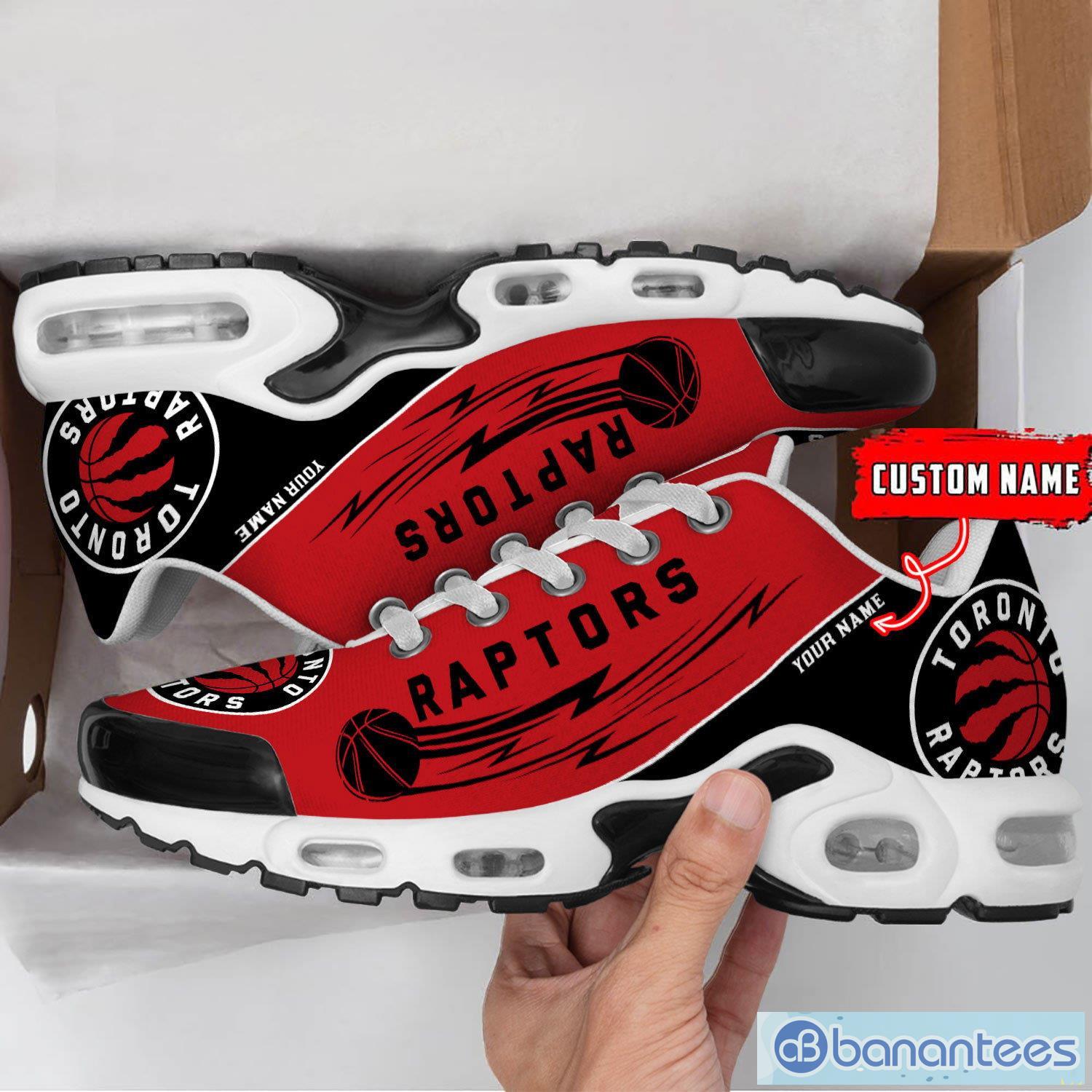 toronto raptors nba air cushion sports shoes custom name tn sneakers for fans 1 image Toronto Raptors NBA Air Cushion Sports Shoes Custom Name TN Sneakers For Fans Product Photo 2