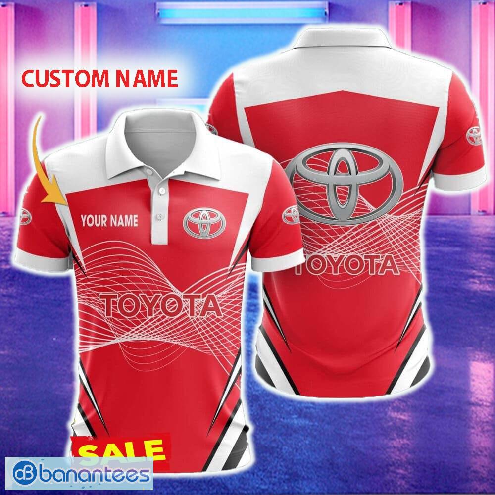 toyota car 3d polo shirt new for fans gift golf custom name image Toyota Car 3D Polo Shirt New For Fans Gift Golf Custom Name - Toyota Car 3D Polo Shirt New For Fans Gift Golf Custom Name