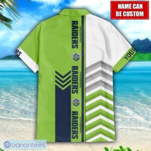 Custom Name Canberra Raiders NRL Hawaiian Shirt Gift Ideas For Summer Product Photo 2