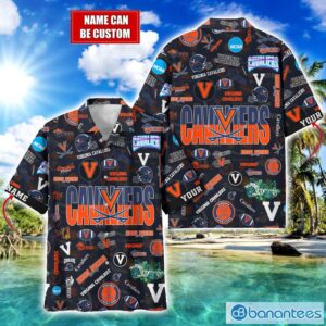 Virginia Cavaliers Football Beach Shirts Logo Custom Name Hawaiian Shirt Product Photo 1