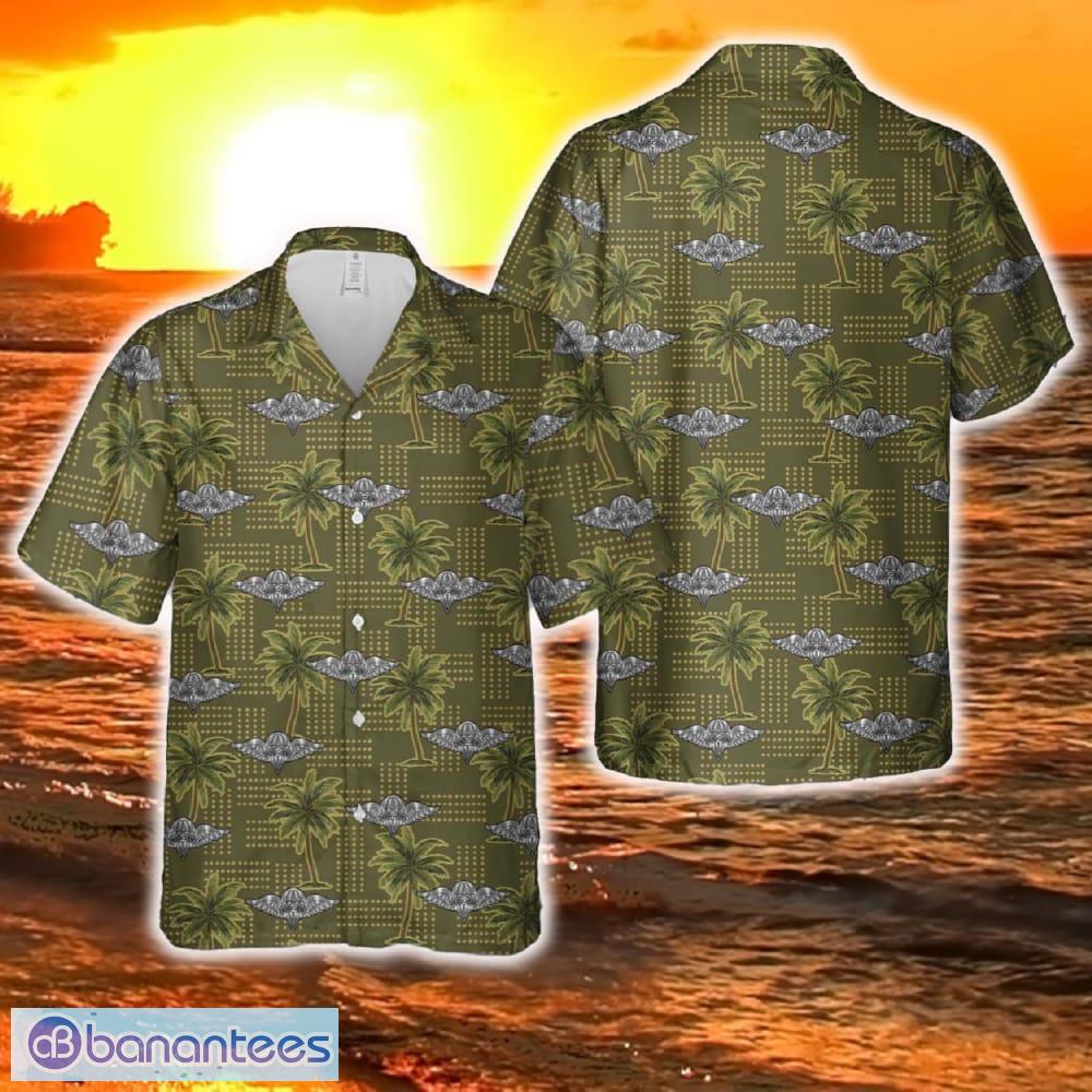 us army parachute rigger airborne hawaiian shirt tropical summer image US Army Parachute Rigger Airborne Hawaiian Shirt Tropical Summer - US Army Parachute Rigger Airborne Hawaiian Shirt Tropical Summer
