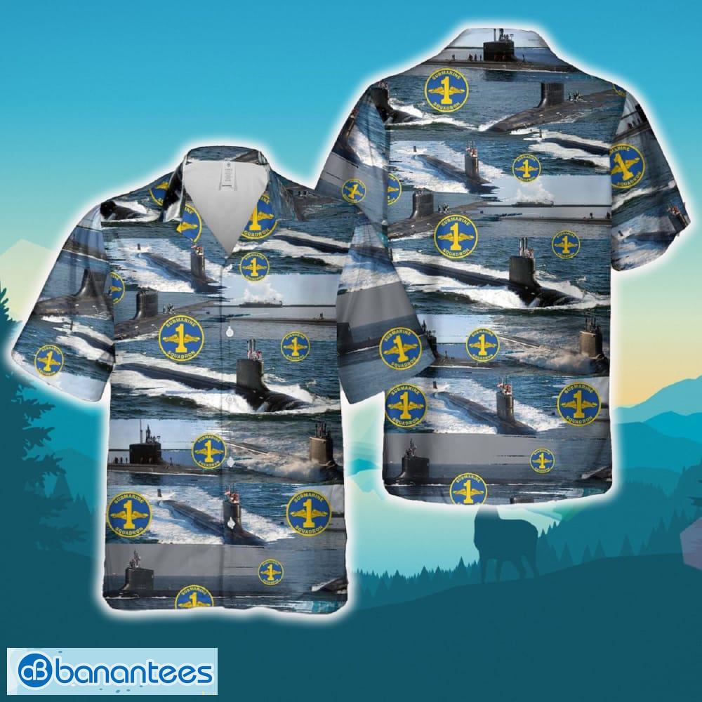 us navy submarine squadron 1 subron 1 hawaiian shirt image US Navy Submarine Squadron 1 SUBRON 1 Hawaiian Shirt - US Navy Submarine Squadron 1 SUBRON 1 Hawaiian Shirt