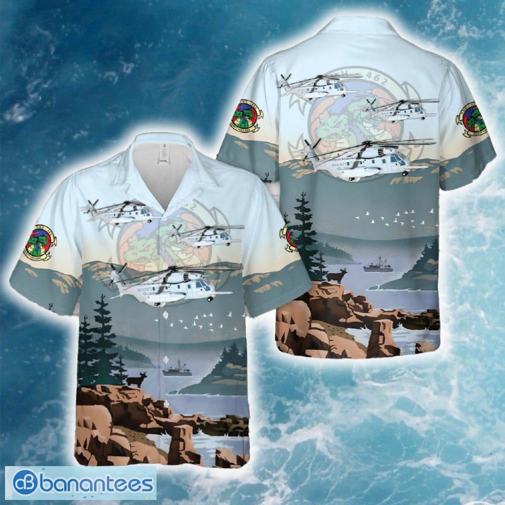 usmc hmh 462 sikorsky ch 53e super stallion heavy haulers hawaiian shirt image USMC HMH 462 Sikorsky CH 53E Super Stallion Heavy Haulers Hawaiian Shirt - USMC HMH 462 Sikorsky CH 53E Super Stallion Heavy Haulers Hawaiian Shirt