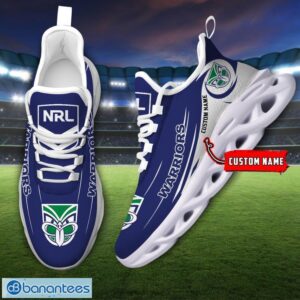 New Zealand Warriors Personalized Name Gift Max Soul Shoes Men Women Team Shoes Product Photo 3