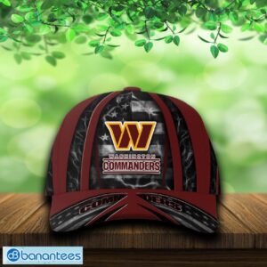 Washington Commanders USA Flag Patriotic Cap & Hat Print Independence Day For Fans - Washington Commanders USA Flag Patriotic Cap_3