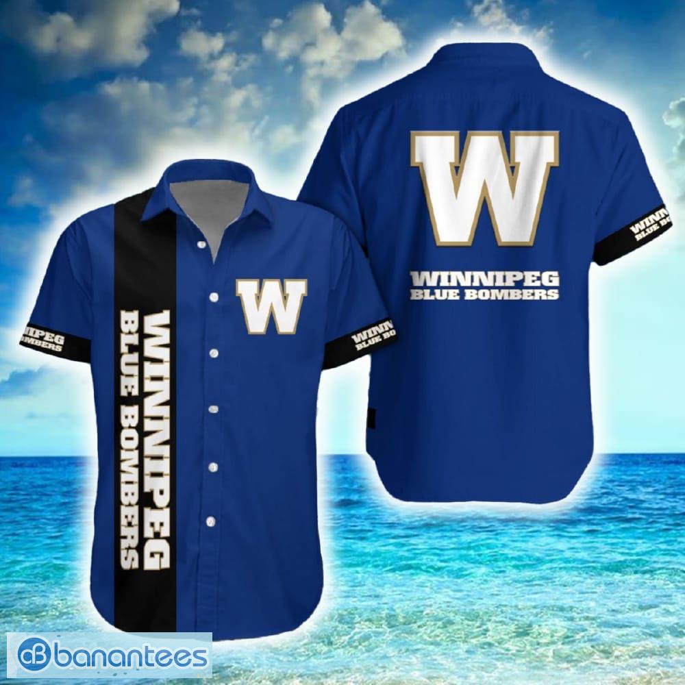 winnipeg blue bombers combo hawaiian shirt and shorts for men women summer beach image Winnipeg Blue Bombers Combo Hawaiian Shirt And Shorts For Men Women Summer Beach - Winnipeg Blue Bombers Hawaiian Shirt And Short Set New For Fans_1