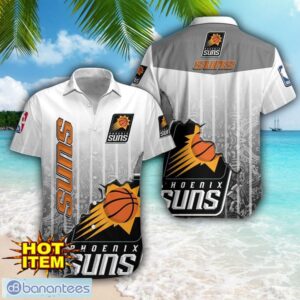 Phoenix Suns Logo Broken Wall Printed 3D Hawaiian Shirt For Fans Product Photo 1