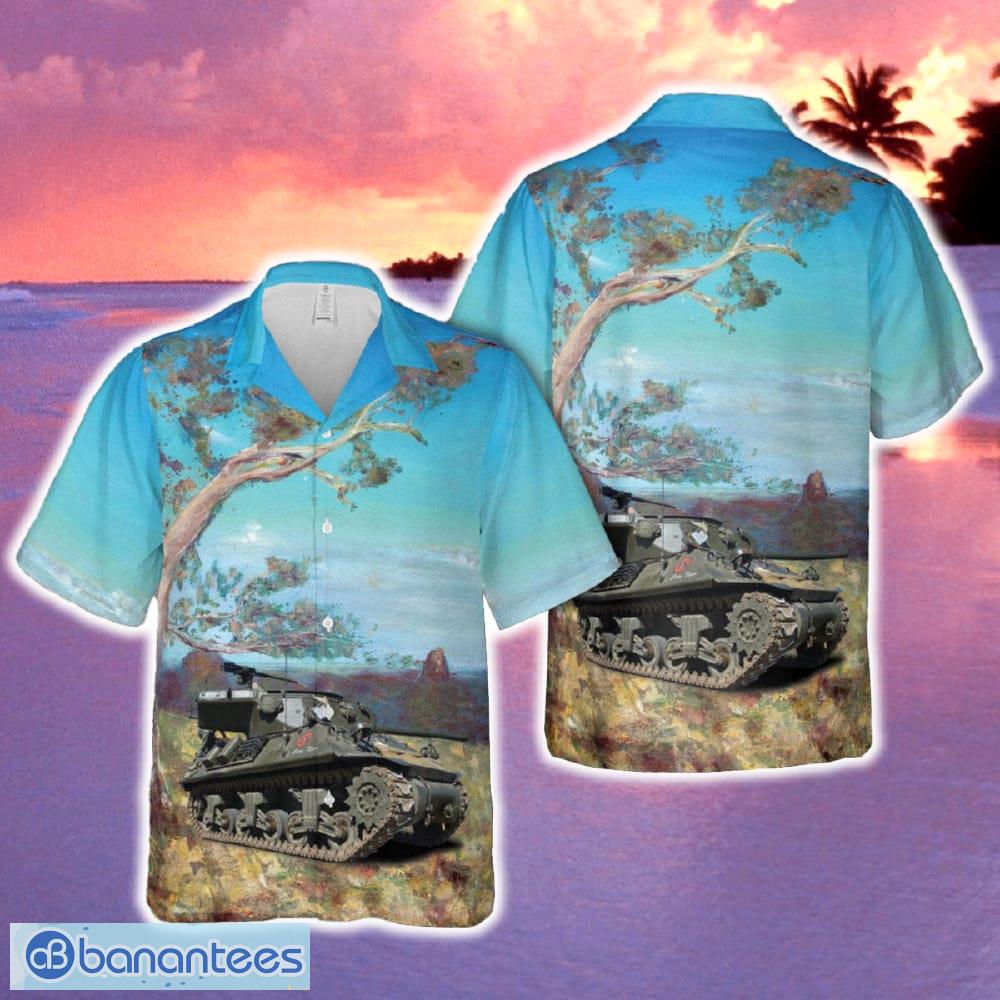 ww2 m36 jackson tank destroyer easy tiger hawaiian shirt tropical summer image WW2 M36 Jackson Tank Destroyer Easy Tiger Hawaiian Shirt Tropical Summer - WW2 M36 Jackson Tank Destroyer Easy Tiger Hawaiian Shirt Tropical Summer