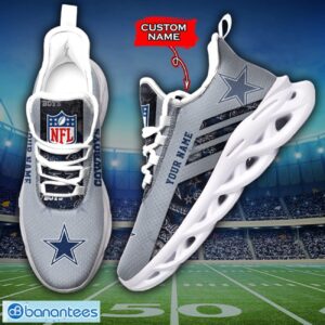 Dallas Cowboys NFL Max Soul Shoes Sneakers Custom Name All Printed Logo Team For Fans Product Photo 2