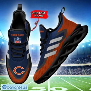 Chicago Bears NFL Max Soul Shoes Sneakers Custom Name Big Striped Sneakers For Fans Product Photo 3