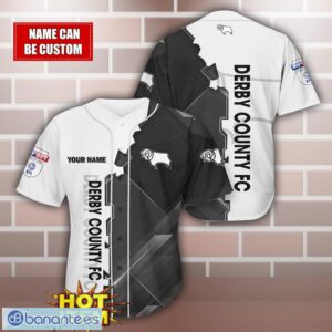 Derby County Personalized Name 3D Baseball Jersey Shirt Product Photo 1