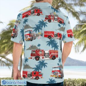 Olmos Park Fire Department, Texas 3D Hawaiian Shirt Product Photo 2