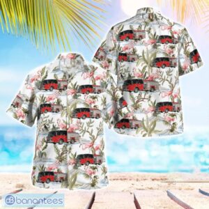 Florida, DeBary Fire Department Aloha Hawaiian Shirt Product Photo 1
