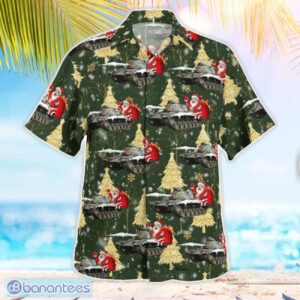 National Guard M60 Tank Christmas Aloha Hawaiian Shirt Product Photo 3