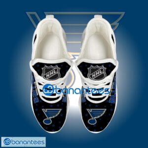 Flag USA Star Fashion NHL St. Louis Blues Unique Chunky Sneaker Gift Max Soul Shoes - Flag USA Star Fashion NHL St. Louis Blues Max Soul Shoes Style 1