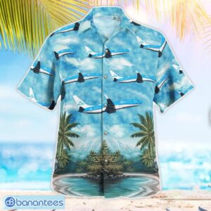 KLM - Royal Dutch Airlines Boeing 737-8K2 Hawaiian Shirt Beach Summer Shirt Product Photo 2